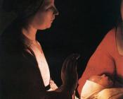 乔治 德 拉 图尔 : The New born detail